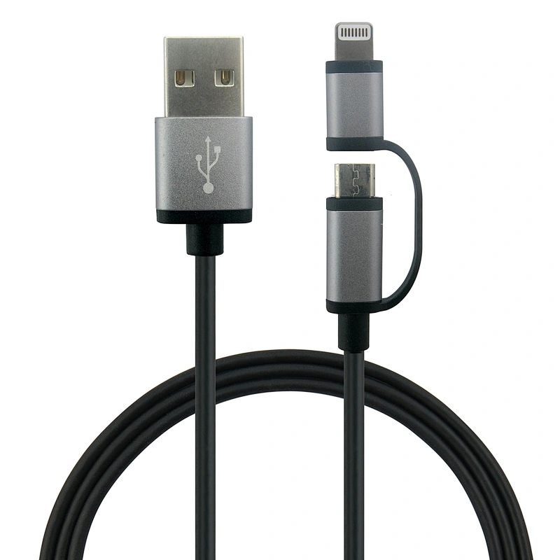 Black mfi certified manufacture c48 connector lightening cable