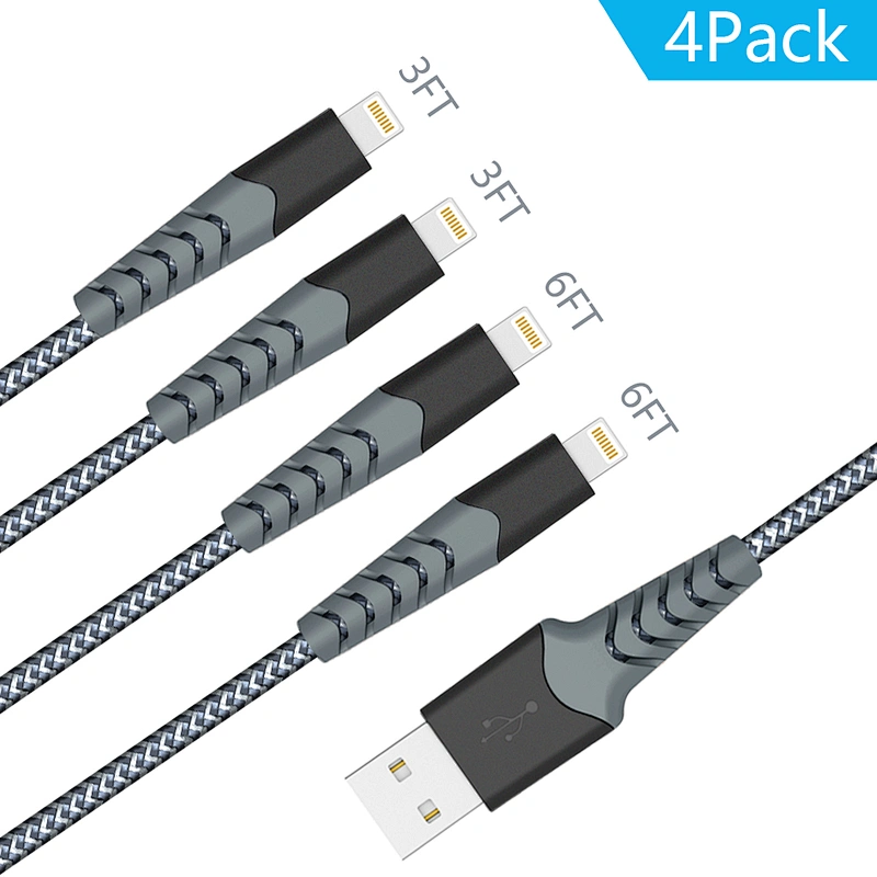 New 6Ft Usb Charger Cord Cable For iPhone 8/iPad 2