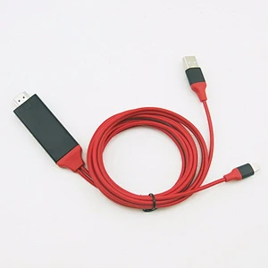 High-Speed 8 pin connector to HDM HDTV Cable 1080p HDTv Adapter Cable for iPhone 5S 5 SE 6 Plus 6S Plus 8PLUS