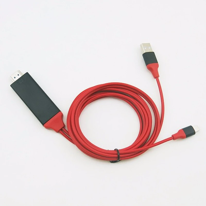 High-Speed 8 pin connector to HDM HDTV Cable 1080p HDTv Adapter Cable for iPhone 5S 5 SE 6 Plus 6S Plus 8PLUS