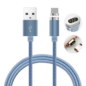 New arrival Magnet Charger Cable for Android Cell Phone Micro USB Data Cable for Samsung Magnetic Charging Cable