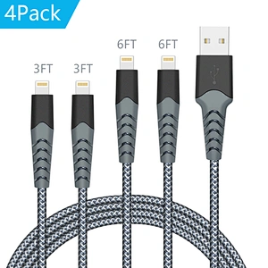 New 6Ft Usb Charger Cord Cable For iPhone 8/iPad 2