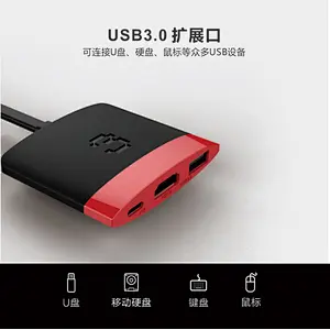 USB C to USB+HDTV+Type C PD 3 in 1 Hub