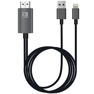 Factory Directly New Product Plug and Play for lightn ing to HDTV Cable HDTV Cable USB Cable For iPhone X 5 6 7