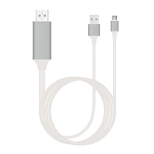 2M 4K USB Type-C to HDTV AV Adapter Cable for Phone Laptop