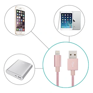 USB Cable for iPhone 6 7 8 x for iPad 2.1A Fast Mobile Phone for iphone USB Charger Data Cable for iPhone Cable 2m 1m