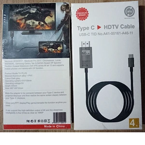Aluminum Alloy USB 3.1 Type C to hdtv hub 4 ports