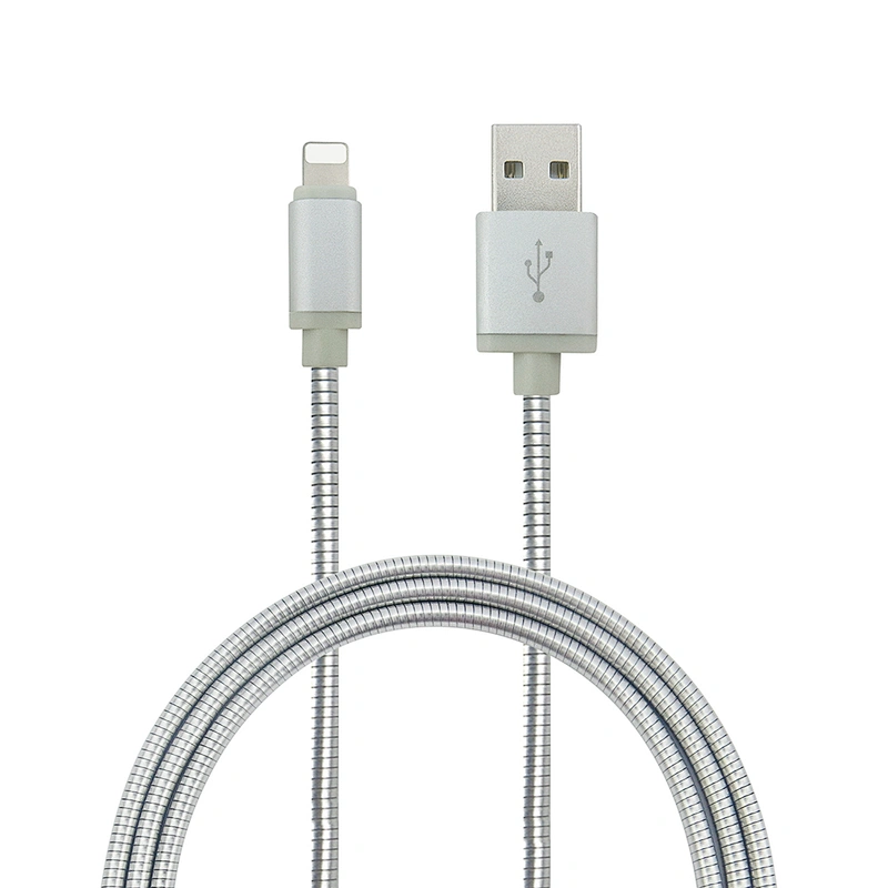 white High Quality Certified Flat Charger Cable For iPhone/Apple X 8 7