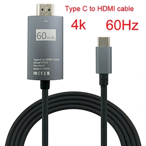 Aluminum Alloy USB 3.1 Type C to hdtv hub 4 ports