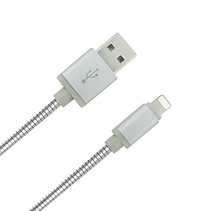 white High Quality Certified Flat Charger Cable For iPhone/Apple X 8 7