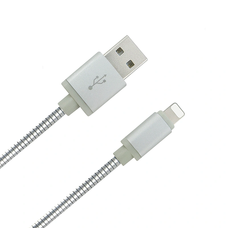 white High Quality Certified Flat Charger Cable For iPhone/Apple X 8 7