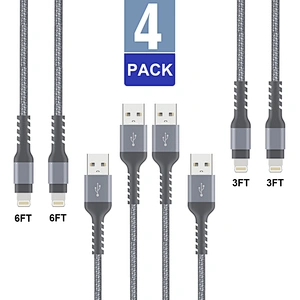 High Speed Durable Cable Charger Cord For iPhone Xs/Xs Max/X/8