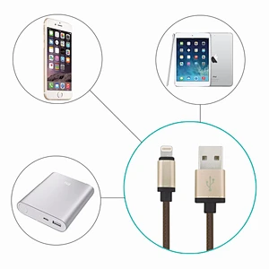 MFI manufacturing licence braided black mfi certified cable for iphone