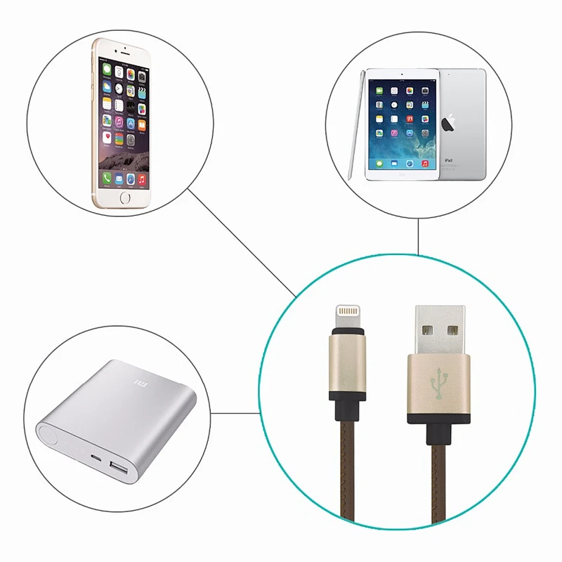 MFI manufacturing licence braided black mfi certified cable for iphone