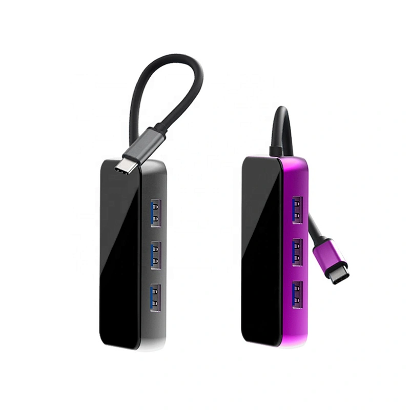 4 in 1 USB C hub with 4 ports multifunctional USB 3.0  Ethernet  usb -c for MacBook Pro