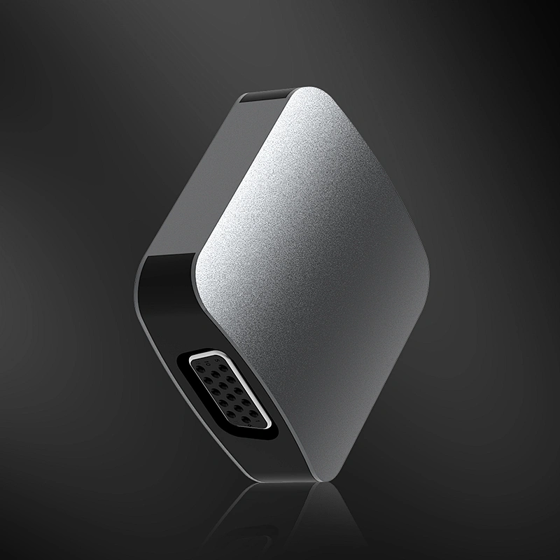 Aluminium USB C TO VGA,Type c to VGA
