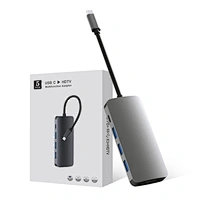 Aluminium USB C HUB,5 in 1 ,USB C TO PD ,HDMI,USB *3