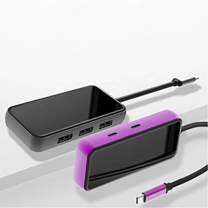 5 In 1 USB-C Adapter PD Charging 3 Ports USB3.0 Video Converter USB Type C Hub