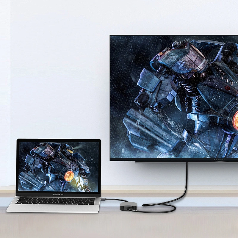 Aluminium USB C TO VGA,Type c to VGA