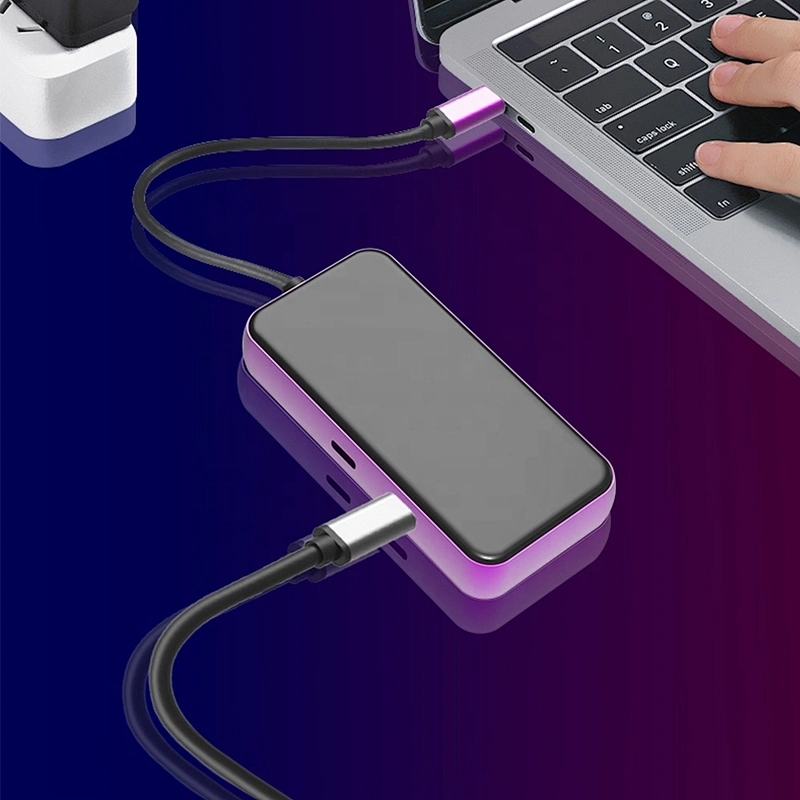 5 In 1 USB-C Adapter PD Charging 3 Ports USB3.0 Video Converter USB Type C Hub