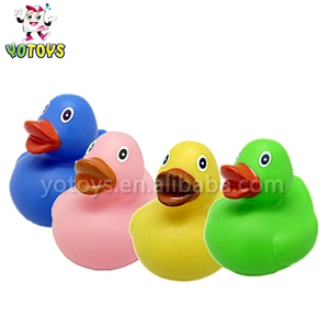 Assorted Sports Rubber Bathing Duckys Yellow Duck for Baby Bath Tub