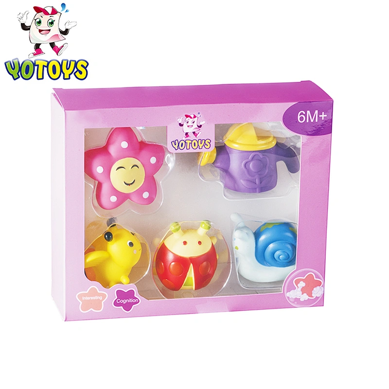 Rubber Bathtub Toys Baby Bath Time toy Watering Kettle Toy