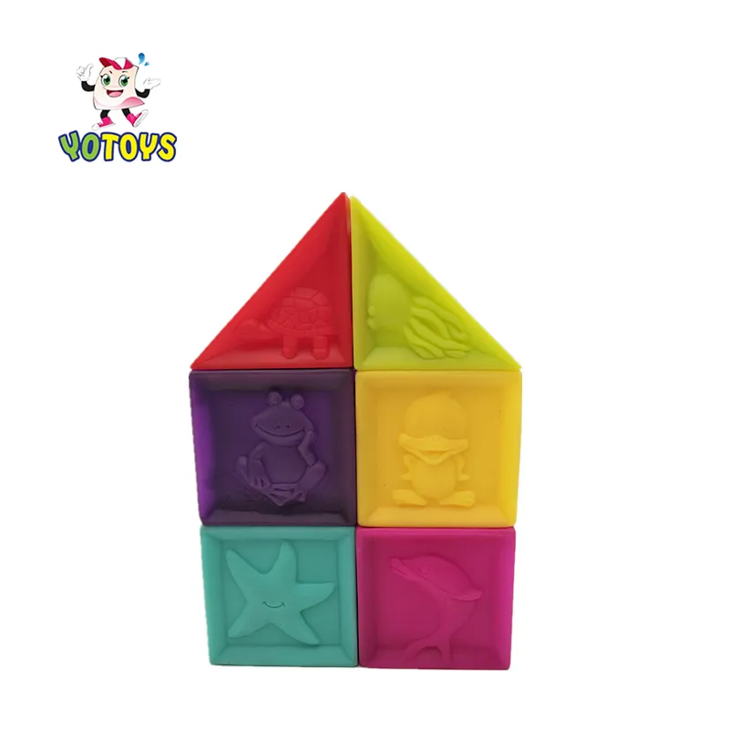 2019  Wholesale Mini Educational Geometric Sliding Block Toys  with Vinyl Material For kids