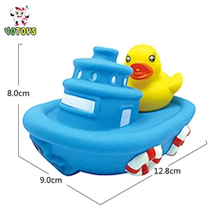 Hot Seller baby toys bath boats,Soft PVC baby toy car,spray water baby boy toy