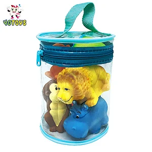 Assorted Animal Characters Shower Bath Toy animals toy elephant monkey lion bath toy for kids