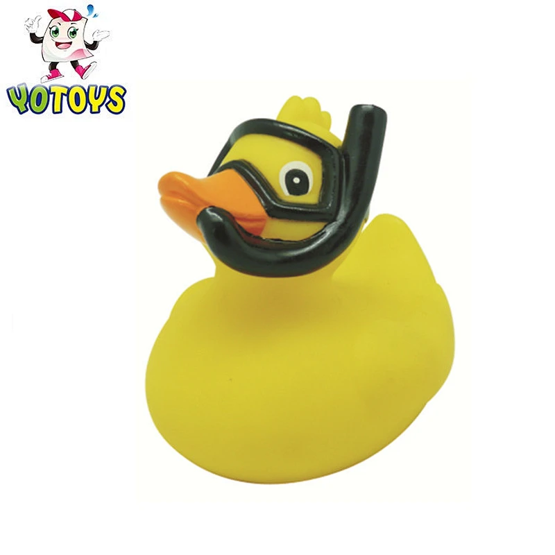 PVC Custom Rubber Duck plastic toy for baby