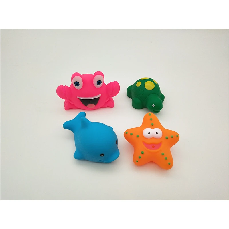 Floating Ocean bath Animal water Squirt Toys for Baby
