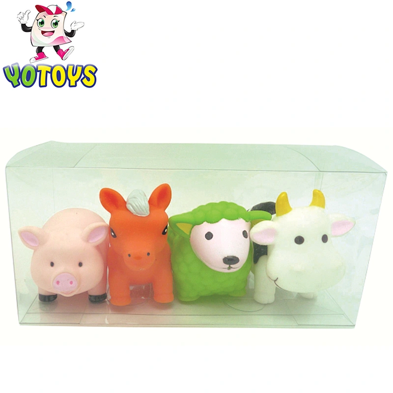 Top sale cow vinyl toy ,animal rubber toy , animal figure toy for sale