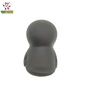 Custom Phthalate Free Vinyl PVC Plastic Small Penguin Shape Animal Bath Toy