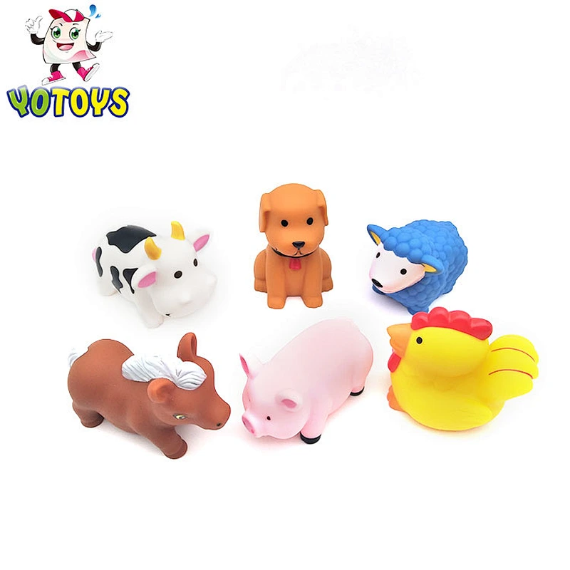 Top sale cow vinyl toy ,animal rubber toy , animal figure toy for sale