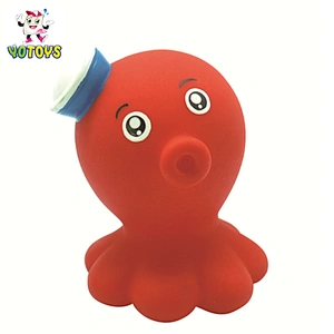 5pcs Rubber Animals With Sound Baby Shower Party Favors Toy