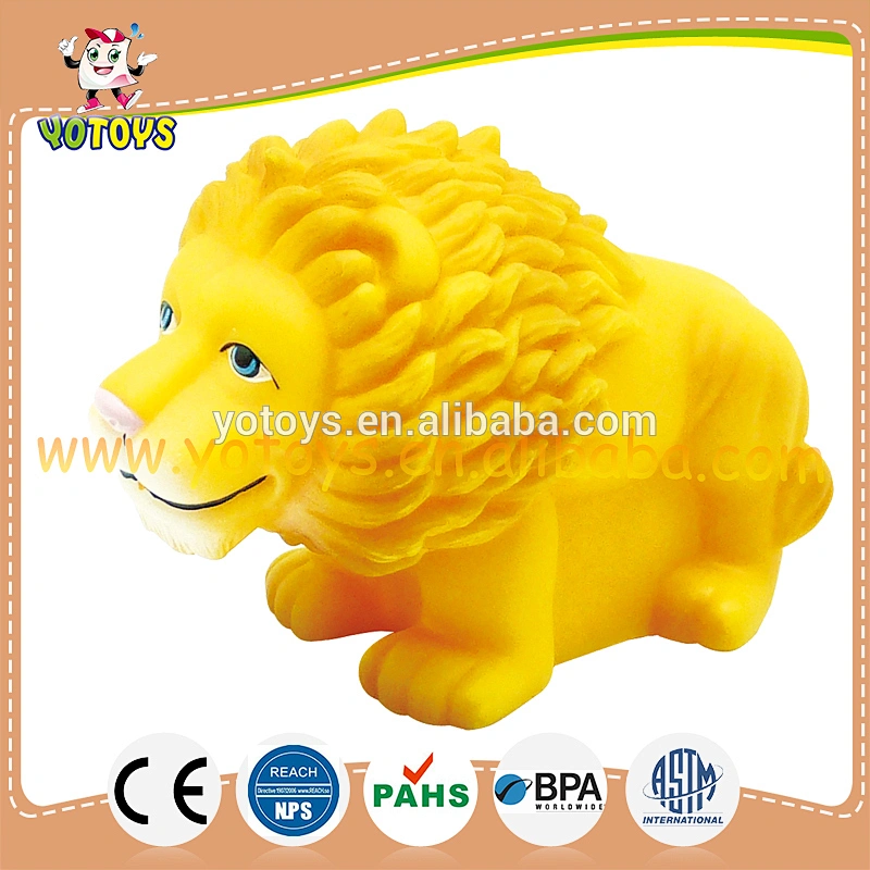 Soft rubber animal toys for kids/ Plastic bath toy for kids/ rubber tiger lion elephant crocotail rhinoceros