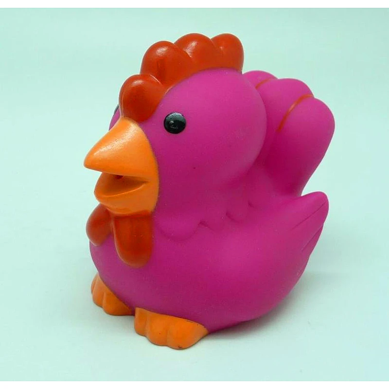 Creative Cute Animals Soft Rubber Squeeze Sound Shower Bath Toys for Kids