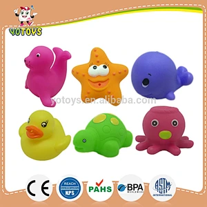 merchandising promotional gift farm animals,mini rubber pigs,novelty toys from china