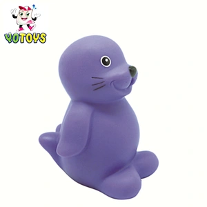 5pcs Rubber Animals With Sound Baby Shower Party Favors Toy