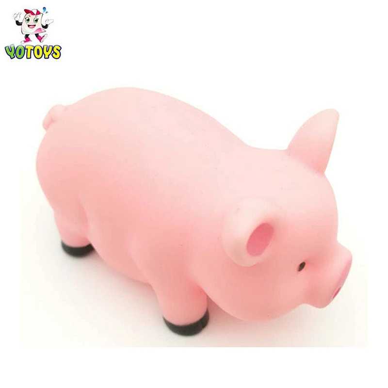 Funny Cute Farm Animal Squirting Floating Water Toy Rubber Vinyl Pig Toy