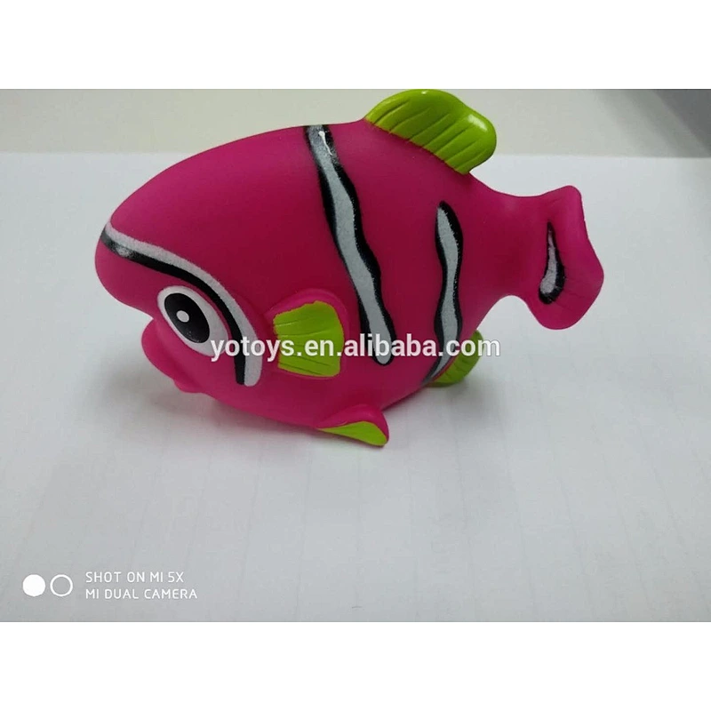 New design safety kids plastic floating fish toy baby bath toys