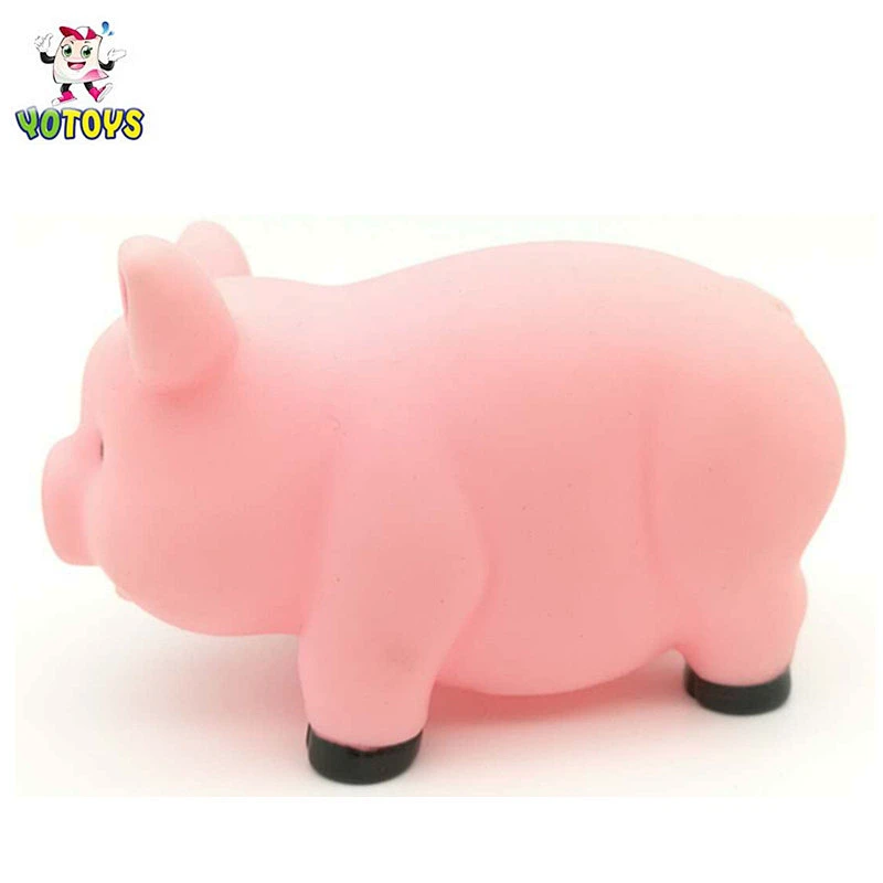 Funny Cute Farm Animal Squirting Floating Water Toy Rubber Vinyl Pig Toy