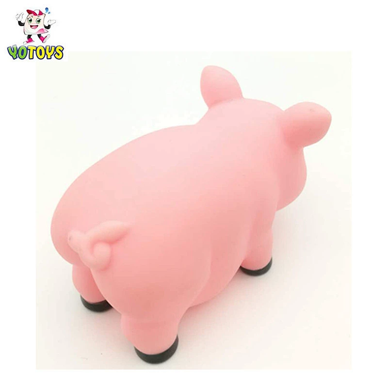 Funny Cute Farm Animal Squirting Floating Water Toy Rubber Vinyl Pig Toy