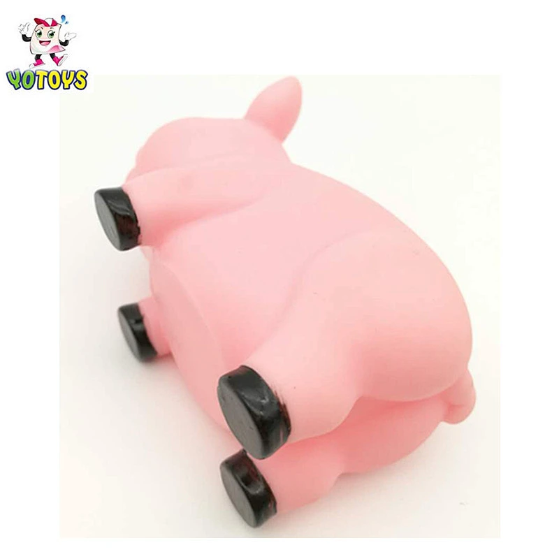 Funny Cute Farm Animal Squirting Floating Water Toy Rubber Vinyl Pig Toy