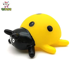 Top quality bath toy plastic ladybug PVC toy floating baby toy