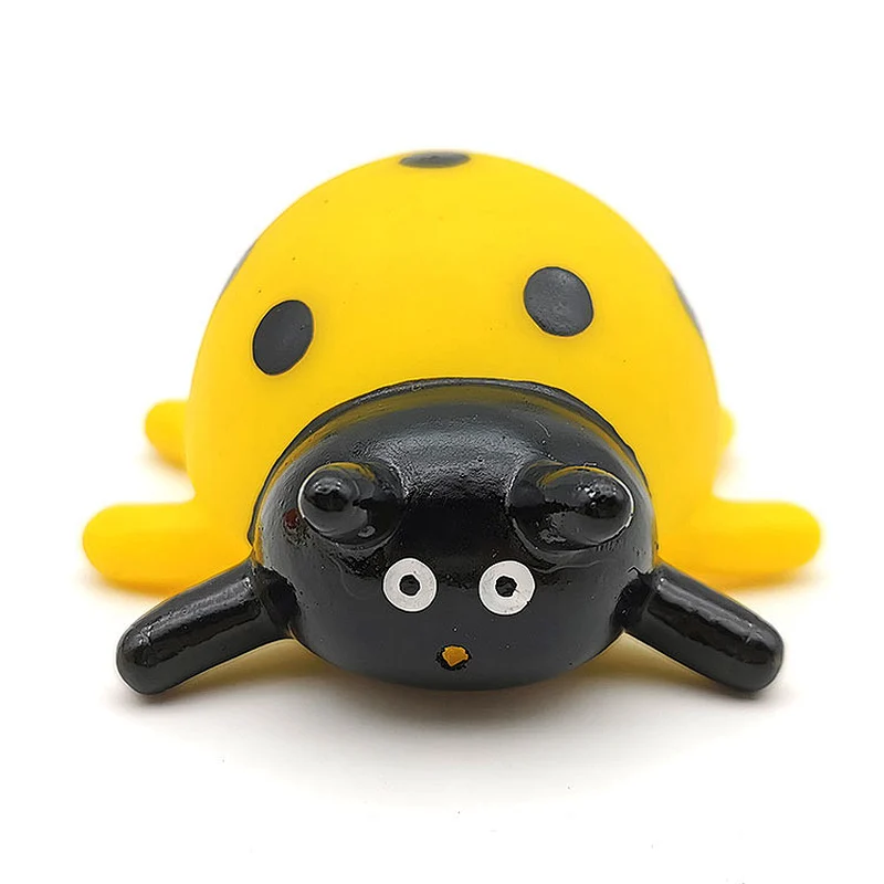 Top quality bath toy plastic ladybug PVC toy floating baby toy