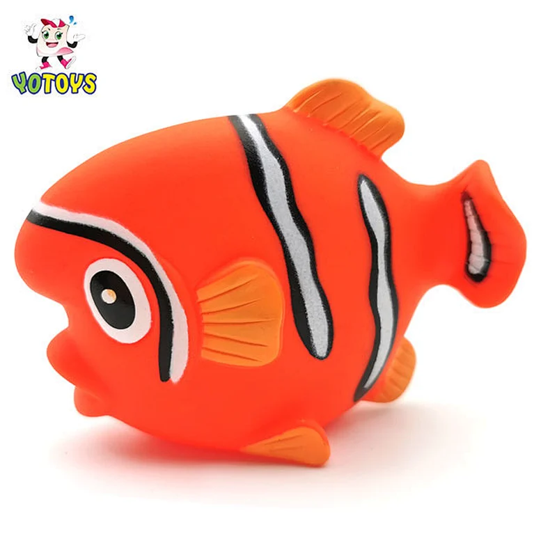 New design safety kids plastic floating fish toy baby bath toys