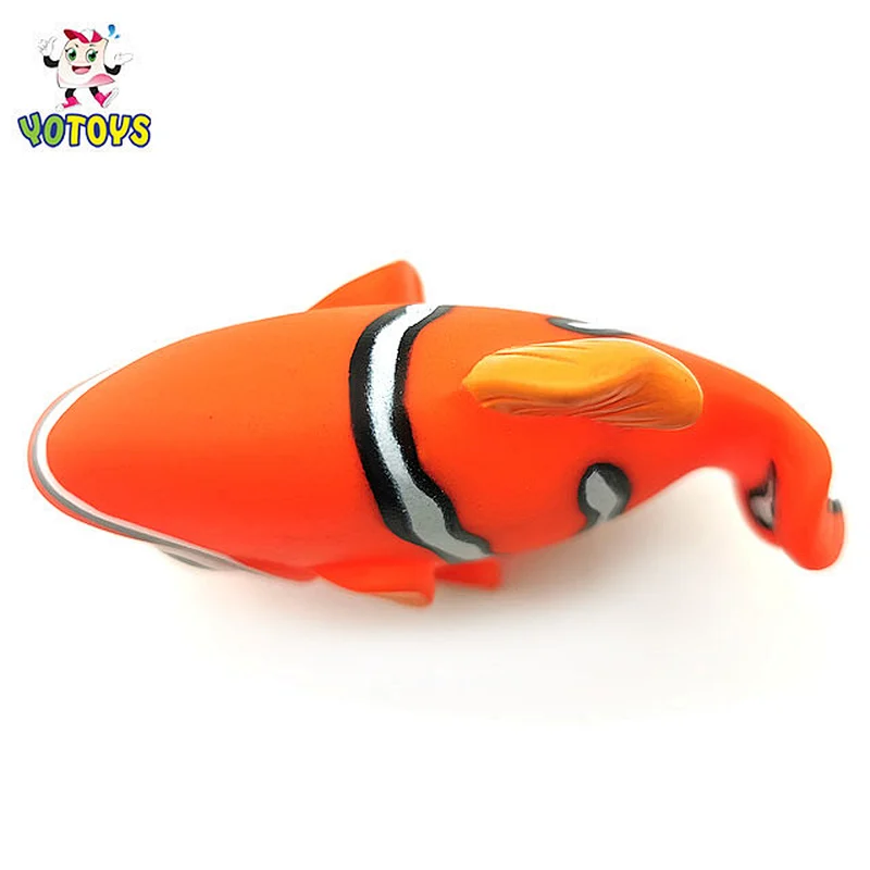 New design safety kids plastic floating fish toy baby bath toys