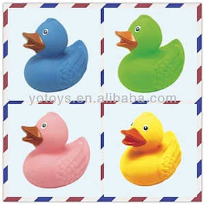 Novelty low price bath duck toy for baby/ Baby bath duck toy/ Colorful bath duck toy for baby