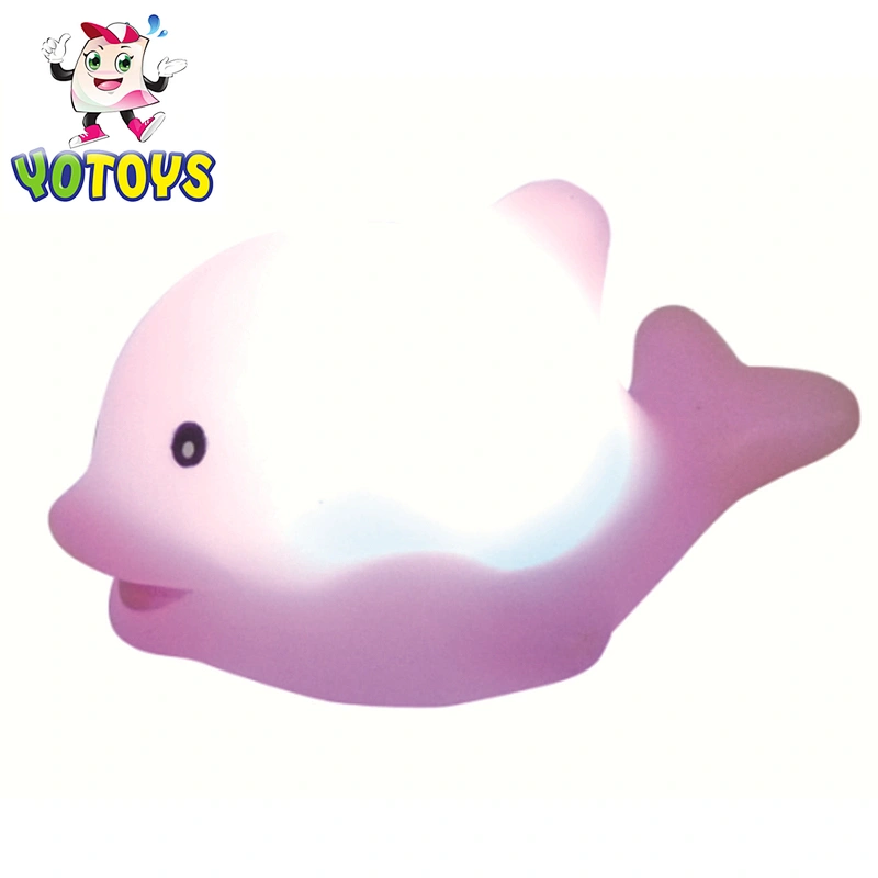 baby bath toy organizer baby flashing toy squirt dolphin
